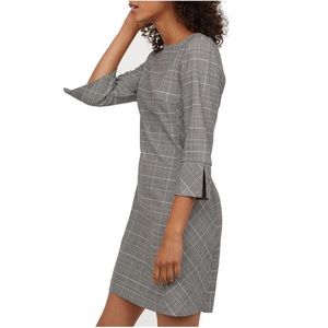 H&M Glen Plaid Mini Dress